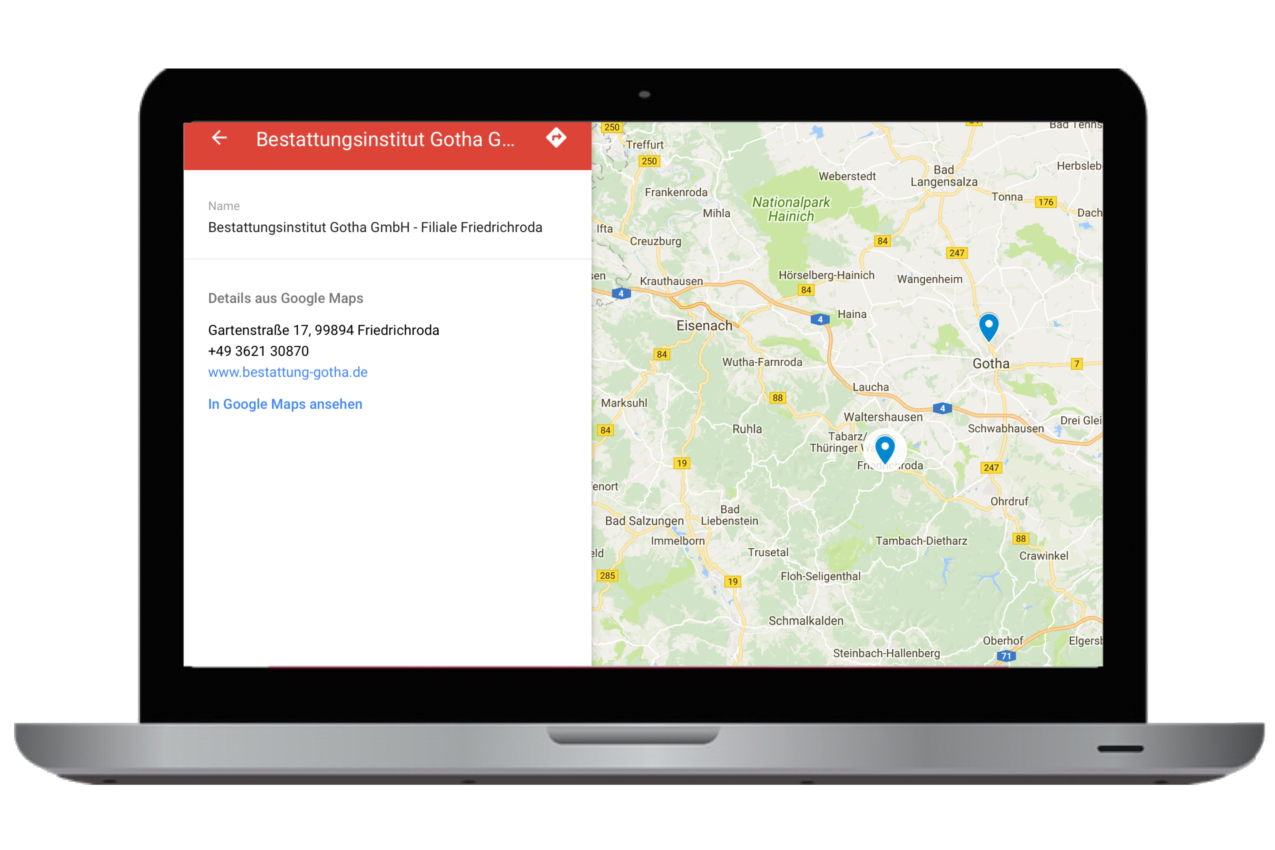 Bestattungsunternehmen Deutschland, Österreich und Schweiz